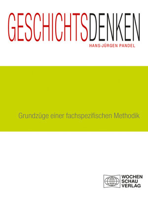 cover image of Geschichtsdenken